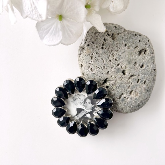 Papyrus Other - 3/$30 Papyrus Black Stone Miniature Picture Frame